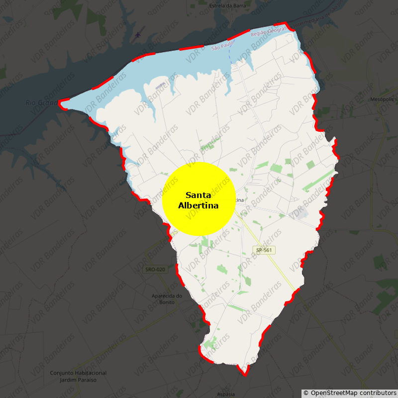 Imagem da Bandeira Santa Albertina