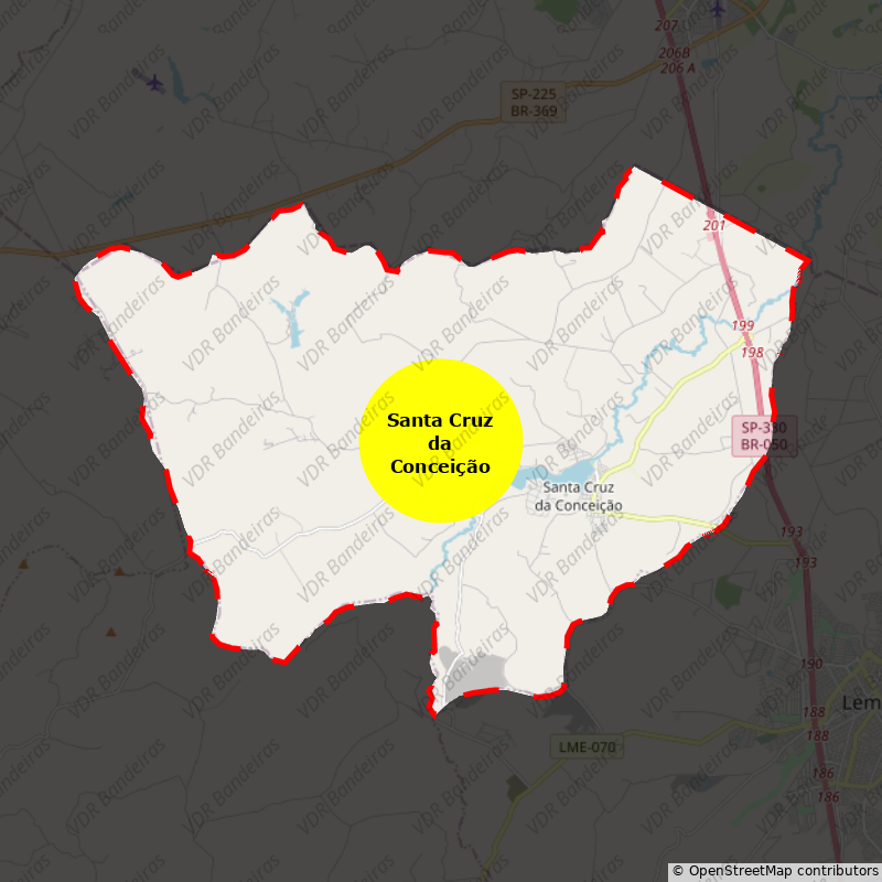 Imagem da Bandeira Santa Cruz da Conceição