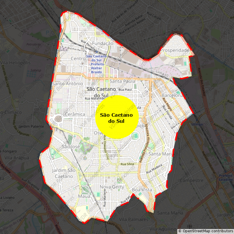 Imagem da Bandeira São Caetano do Sul