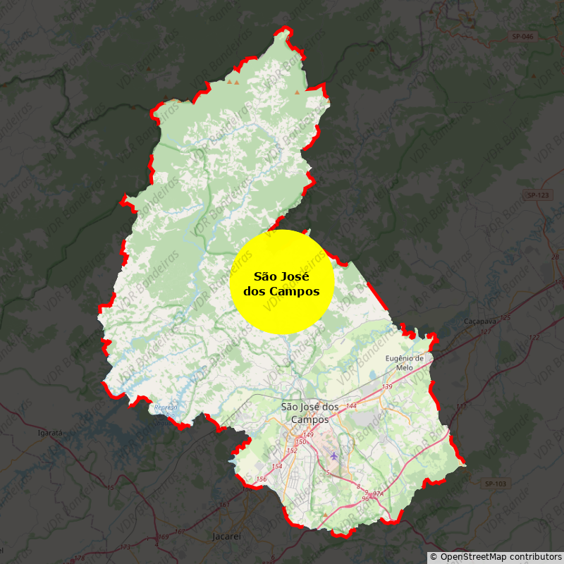 Imagem da Bandeira São José dos Campos