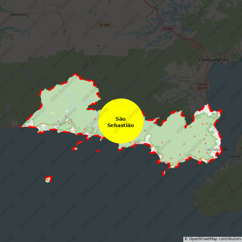 Imagem da Bandeira São Sebastião