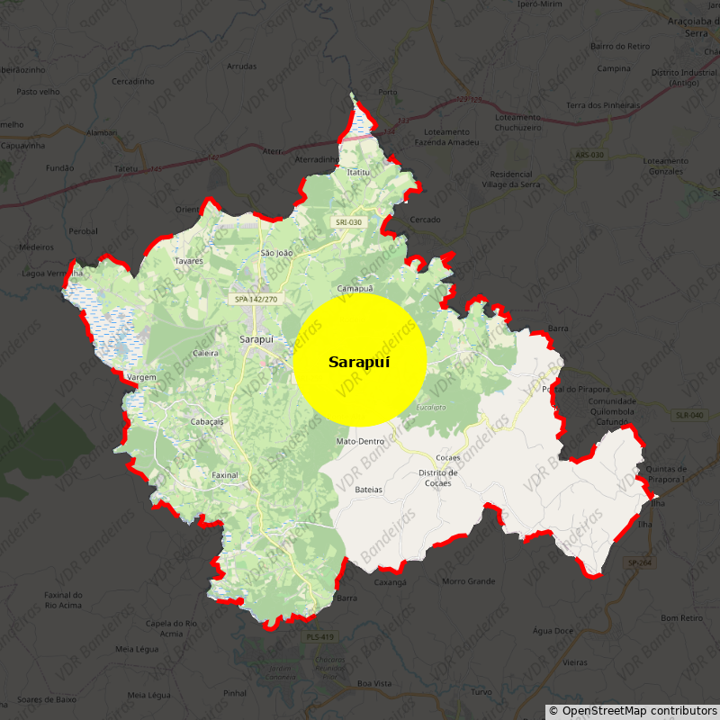 Imagem da Bandeira Sarapuí