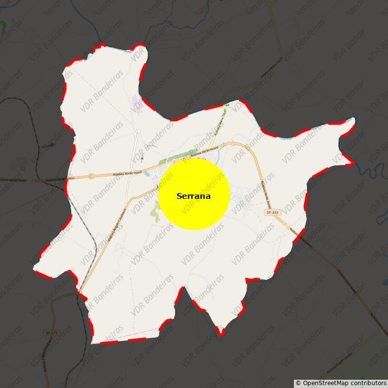 Imagem da Bandeira Serrana