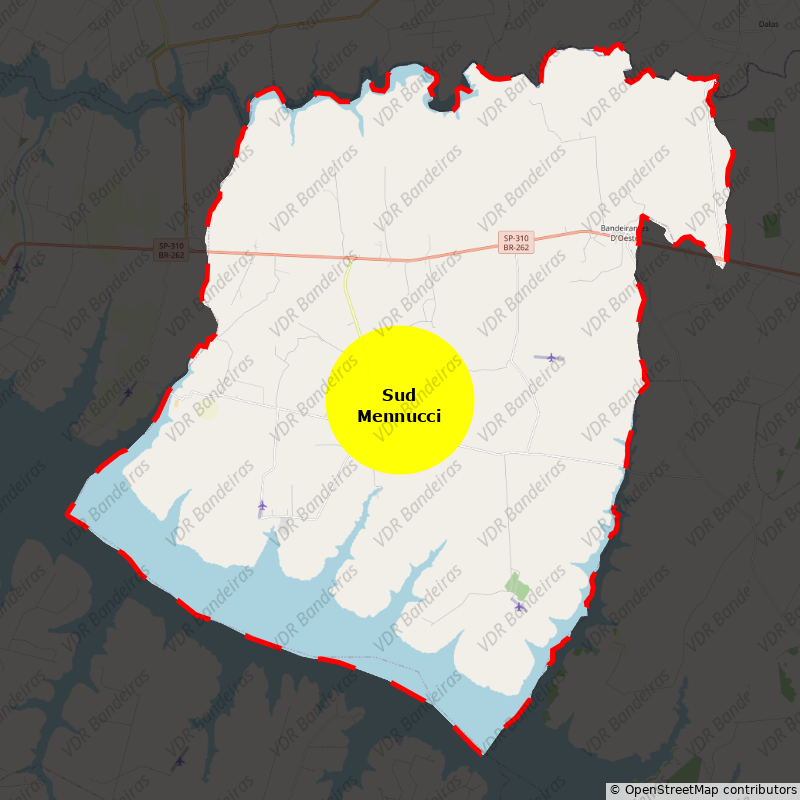 Imagem da Bandeira Sud Mennucci