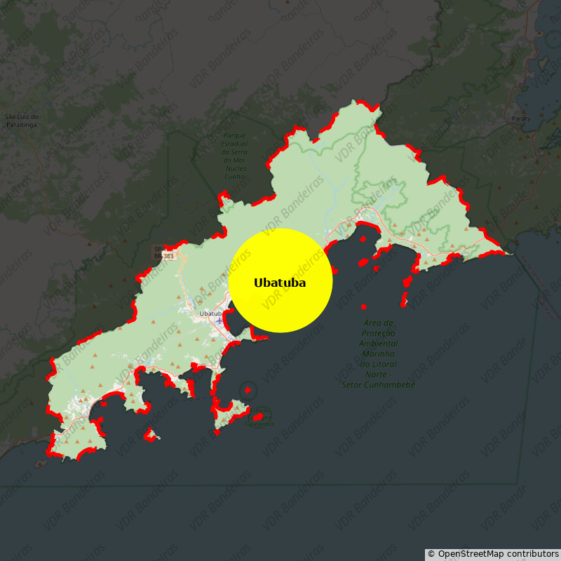 Imagem da Bandeira Ubatuba