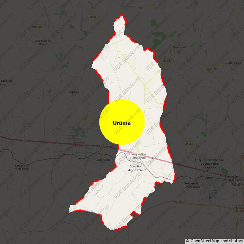 Imagem da Bandeira Urânia