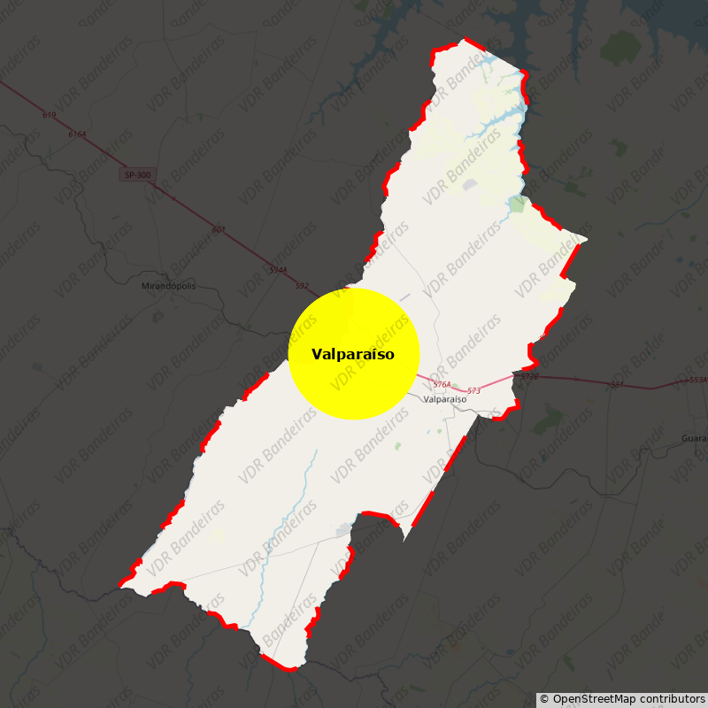 Imagem da Bandeira Valparaíso