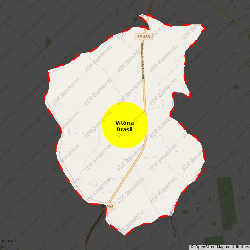 Imagem da Bandeira Vitória Brasil