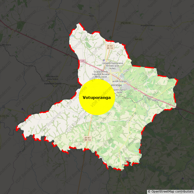 Imagem da Bandeira Votuporanga