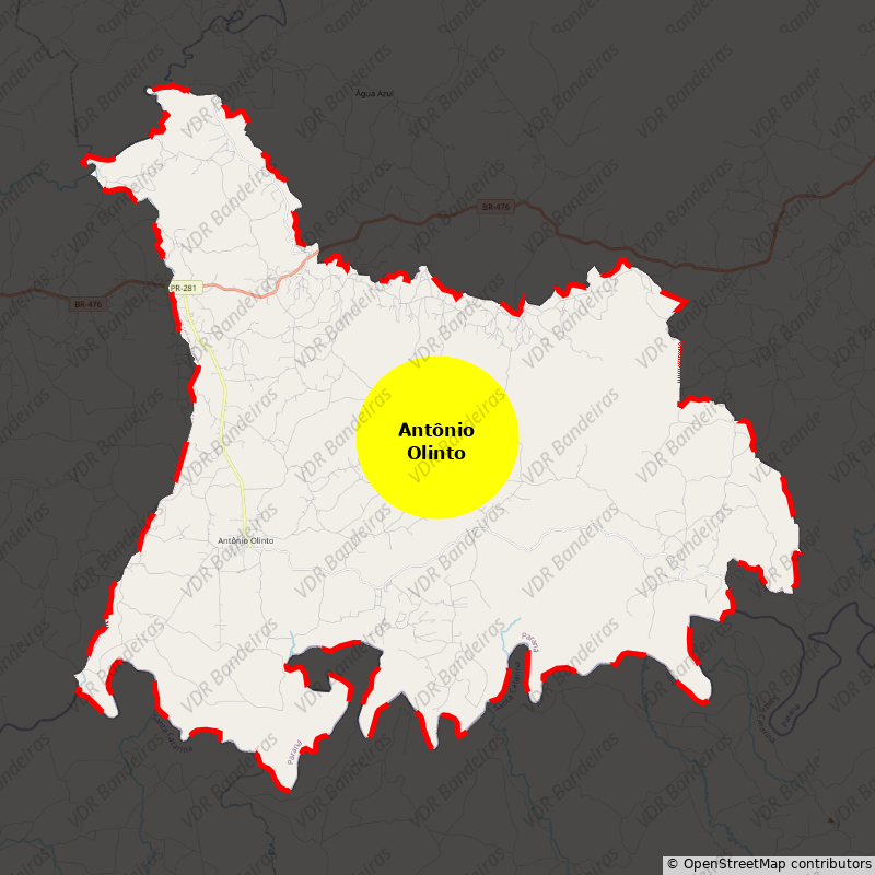 Imagem da Bandeira Antônio Olinto