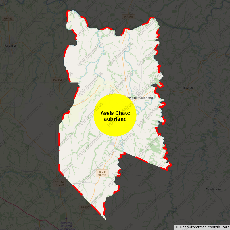 Imagem da Bandeira Assis Chateaubriand