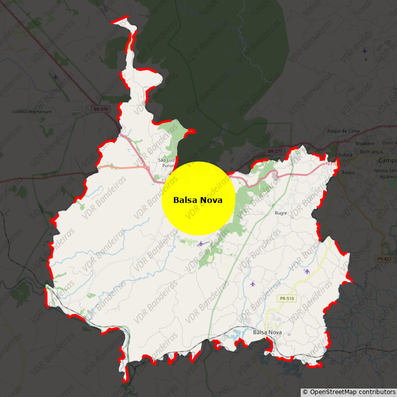 Imagem da Bandeira Balsa Nova