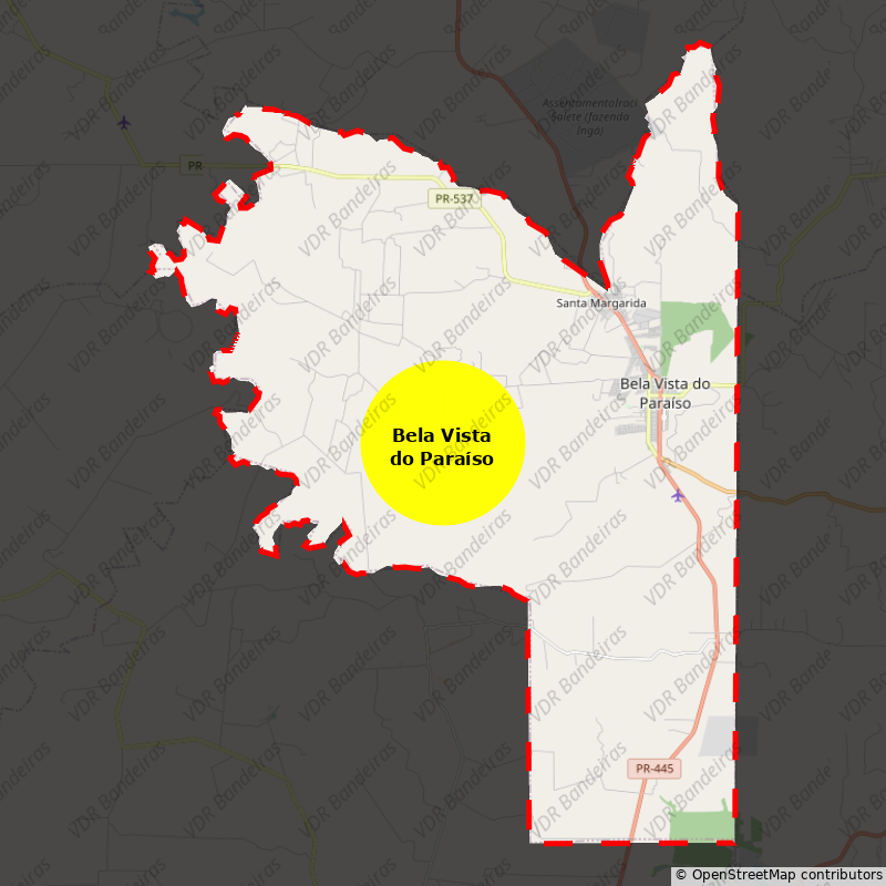 Imagem da Bandeira Bela Vista do Paraíso