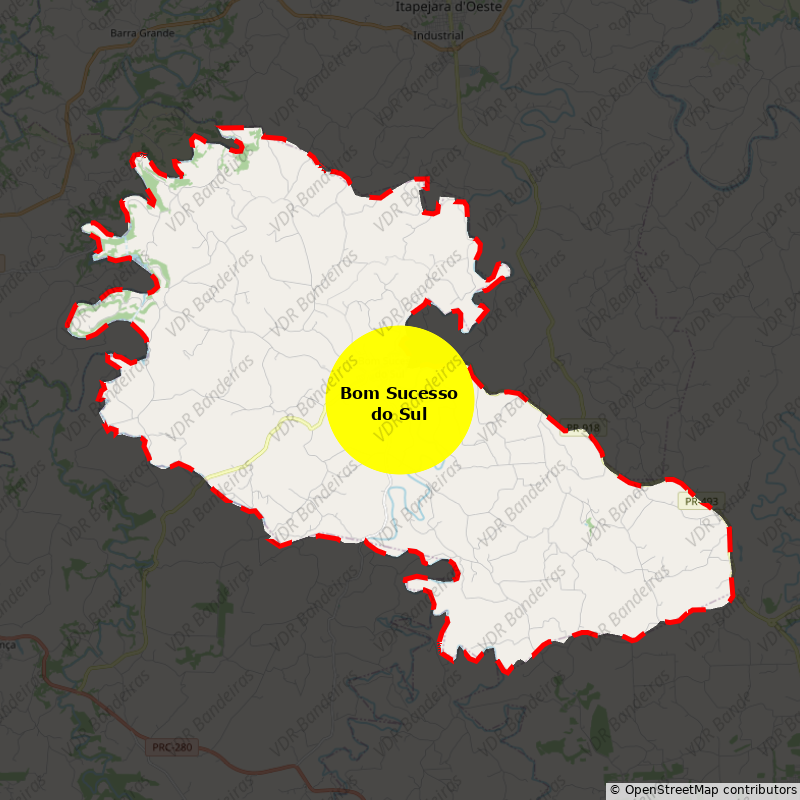 Imagem da Bandeira Bom Sucesso do Sul