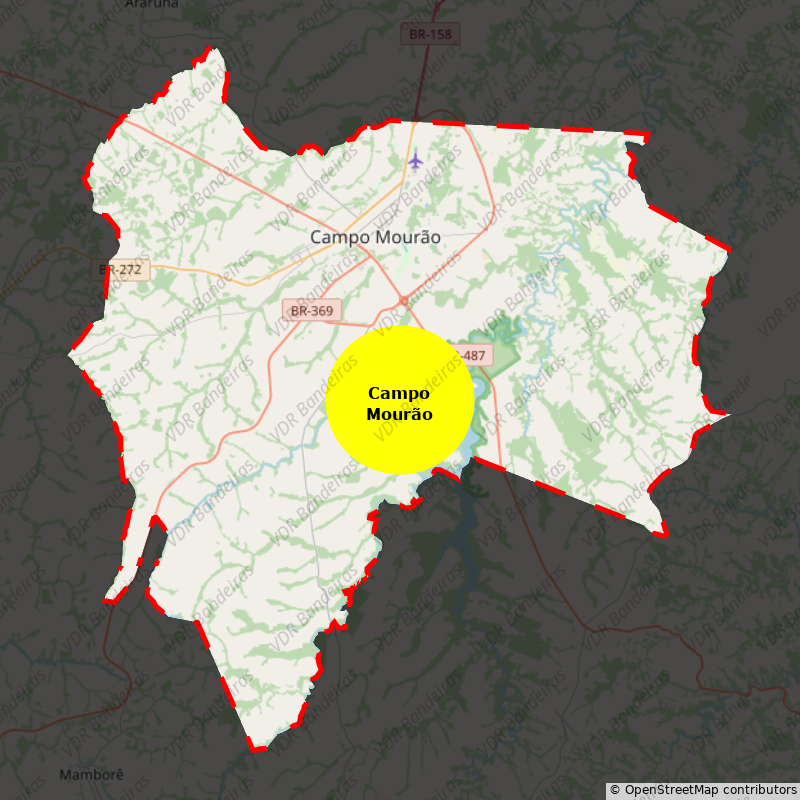Imagem da Bandeira Campo Mourão