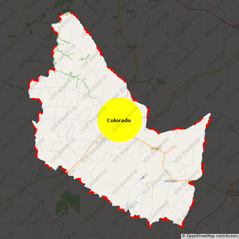 Imagem da Bandeira Colorado