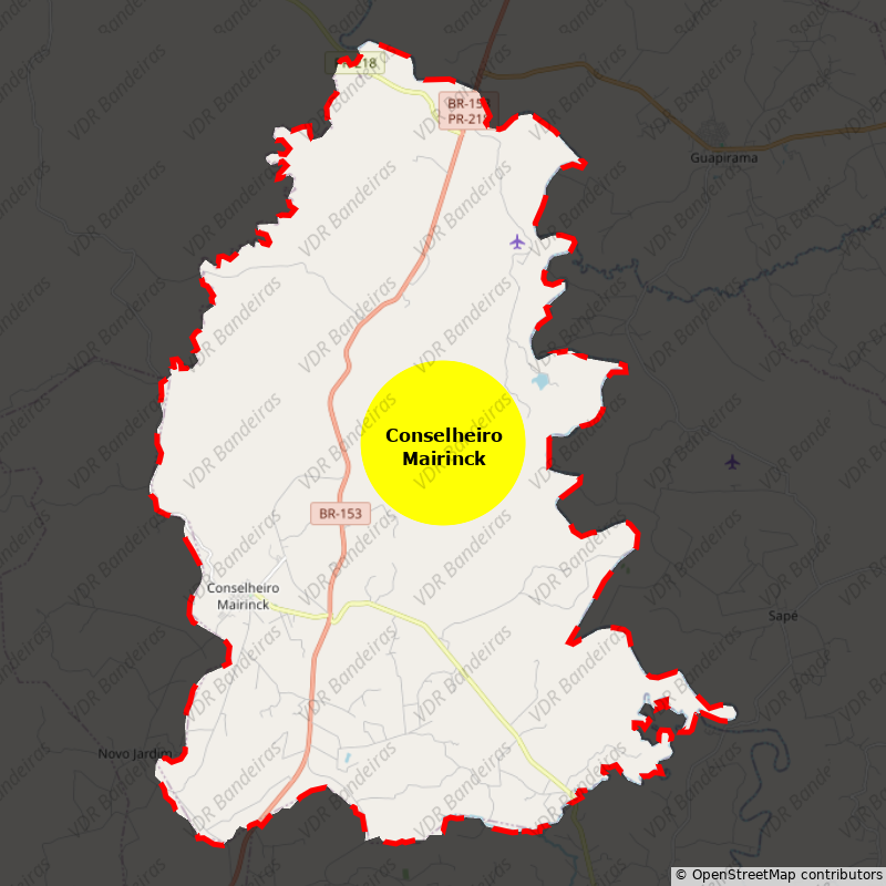 Imagem da Bandeira Conselheiro Mairinck