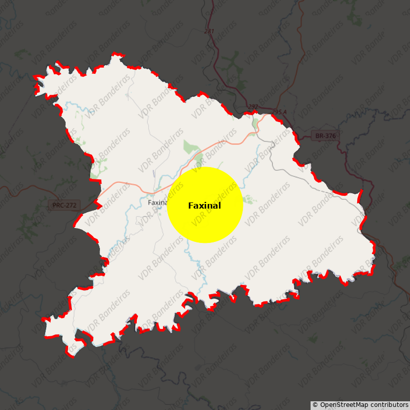 Imagem da Bandeira Faxinal