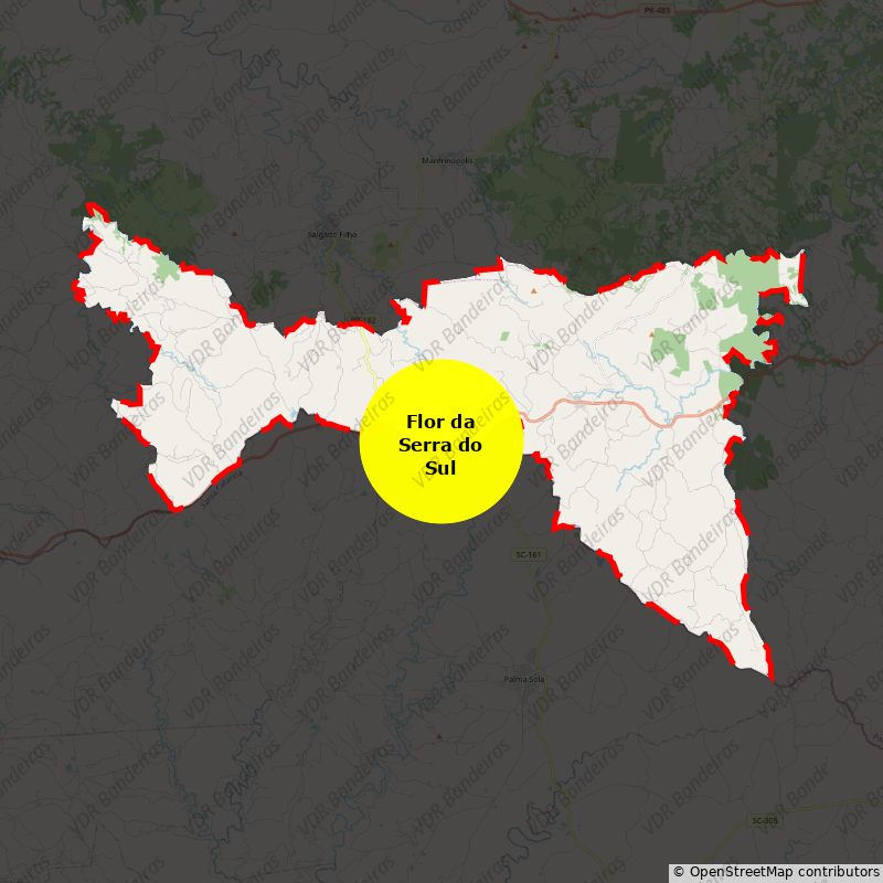 Imagem da Bandeira Flor da Serra do Sul