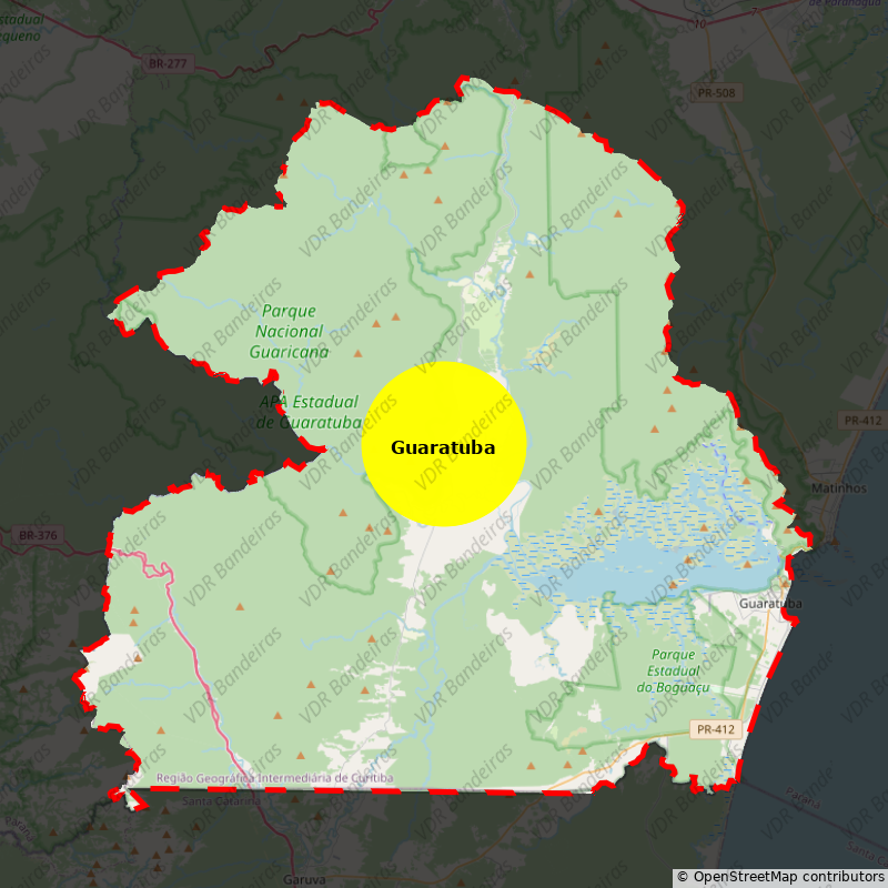 Imagem da Bandeira Guaratuba