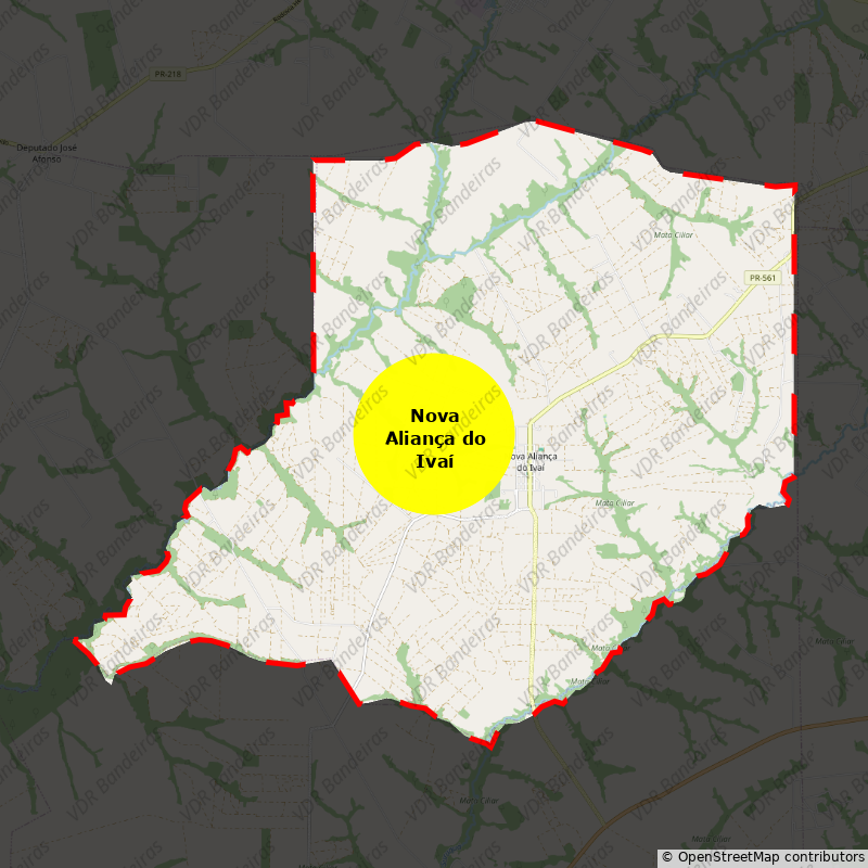 Imagem da Bandeira Nova Aliança do Ivaí