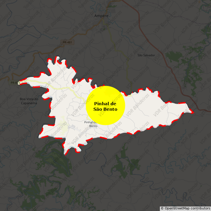 Imagem da Bandeira Pinhal de São Bento