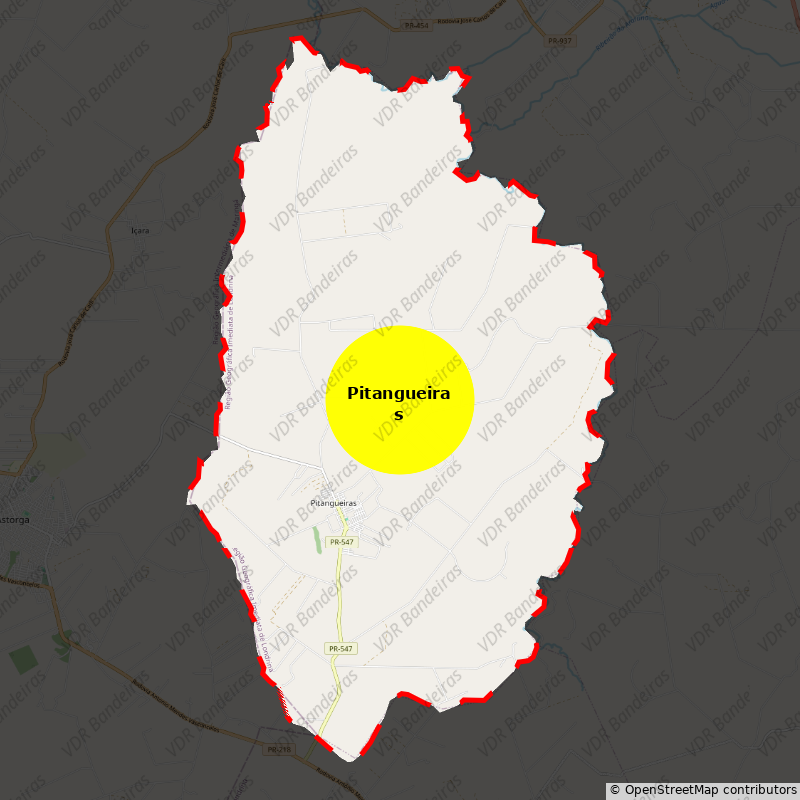 Imagem da Bandeira Pitangueiras