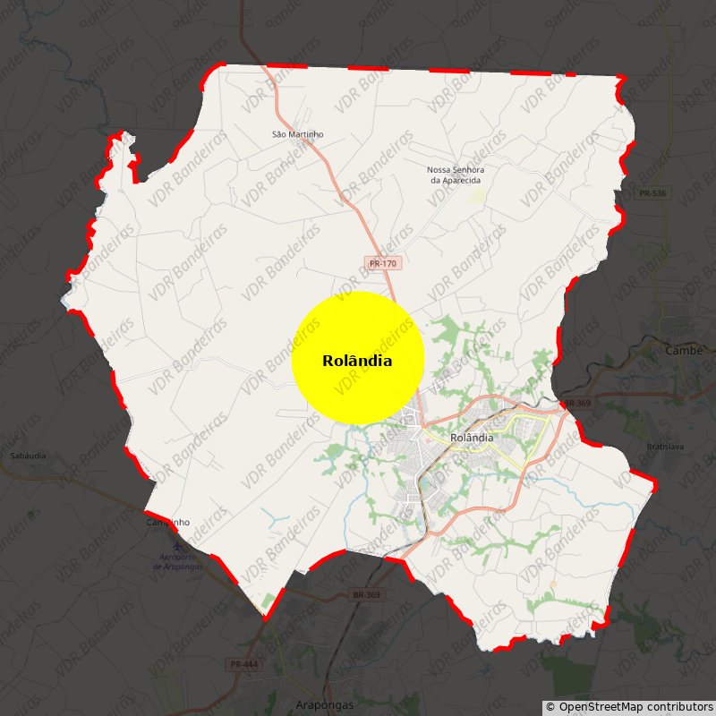 Imagem da Bandeira Rolândia