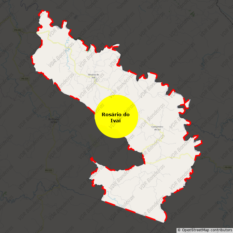 Imagem da Bandeira Rosário do Ivaí