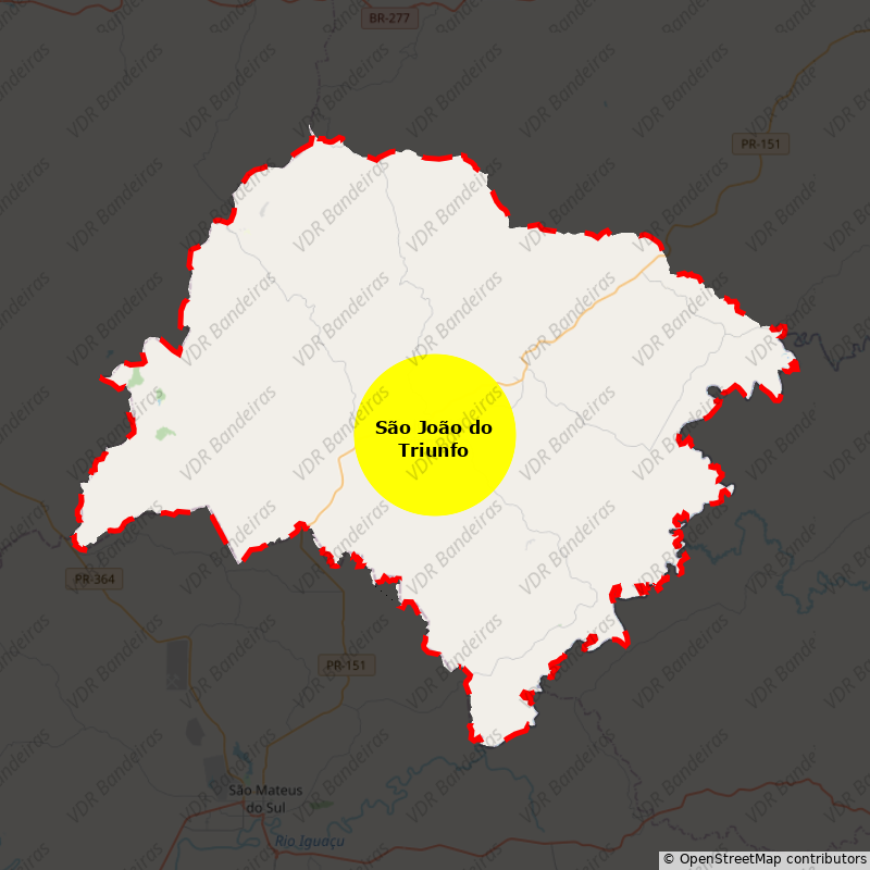 Imagem da Bandeira São João do Triunfo