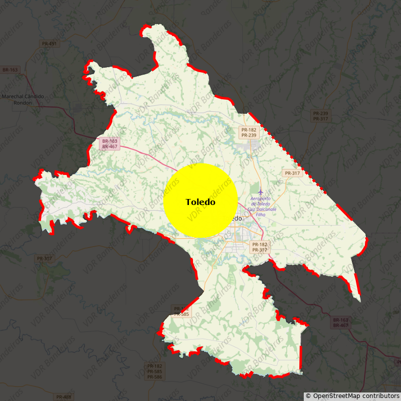 Imagem da Bandeira Toledo