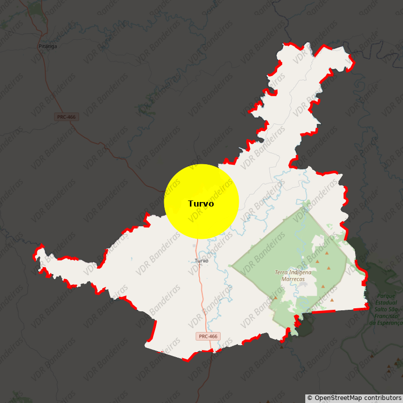 Imagem da Bandeira Turvo