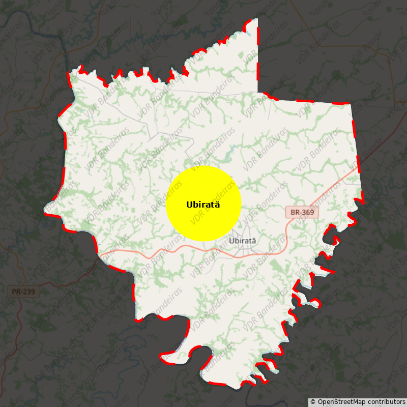 Imagem da Bandeira Ubiratã