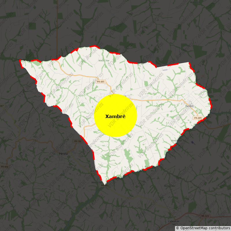 Imagem da Bandeira Xambrê