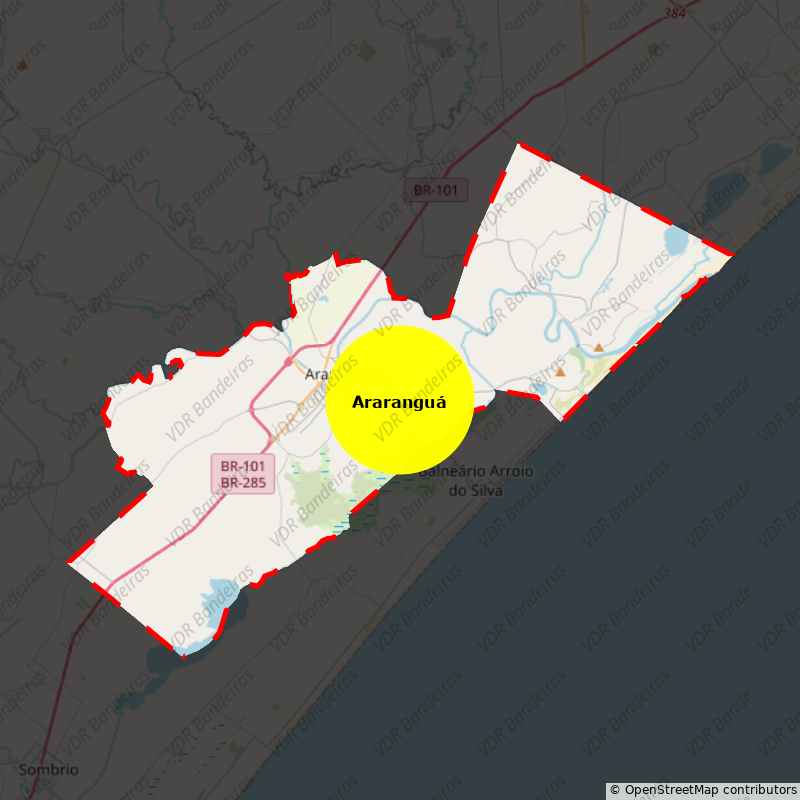Imagem da Bandeira Araranguá
