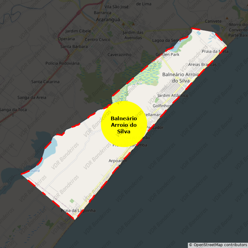 Imagem da Bandeira Balneário Arroio do Silva