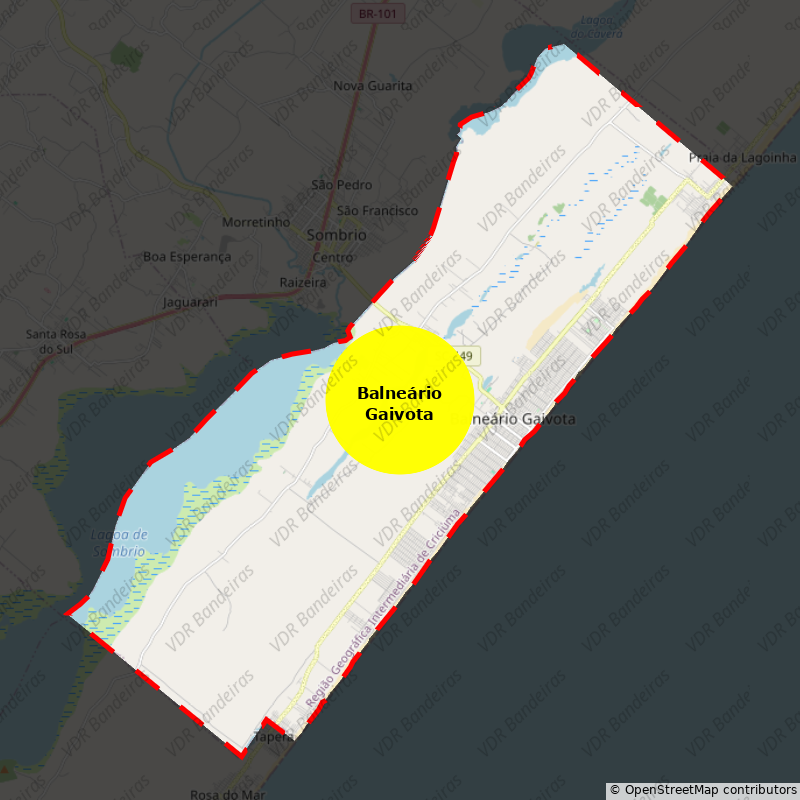 Imagem da Bandeira Balneário Gaivota