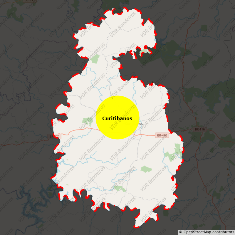 Imagem da Bandeira Curitibanos