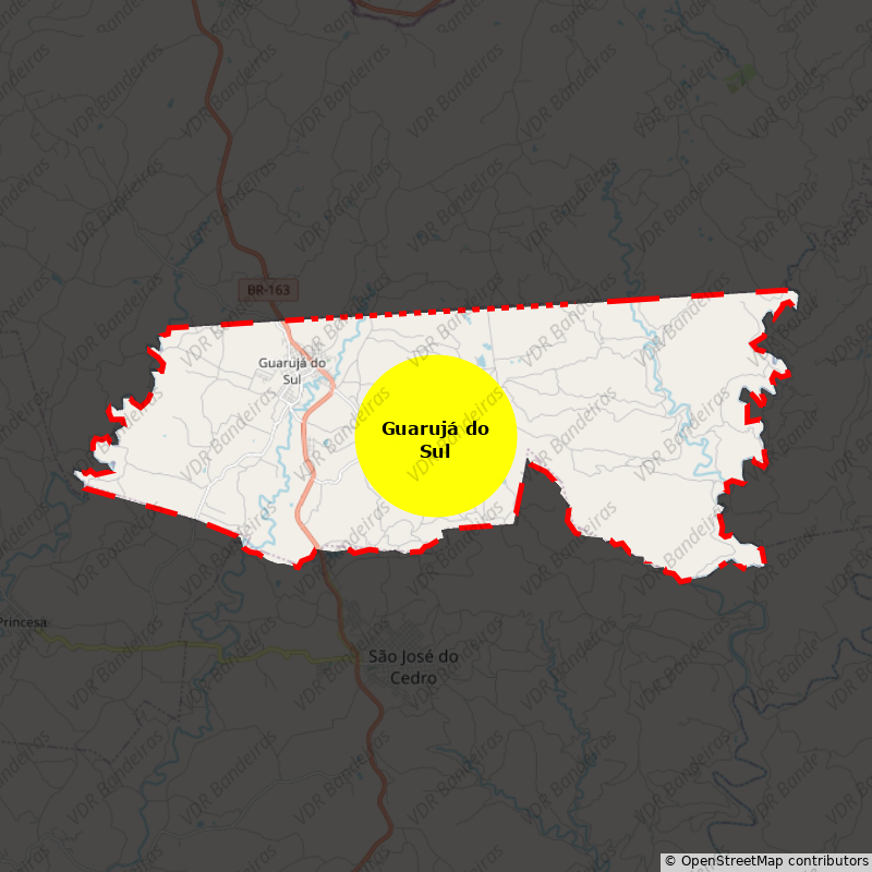 Imagem da Bandeira Guarujá do Sul