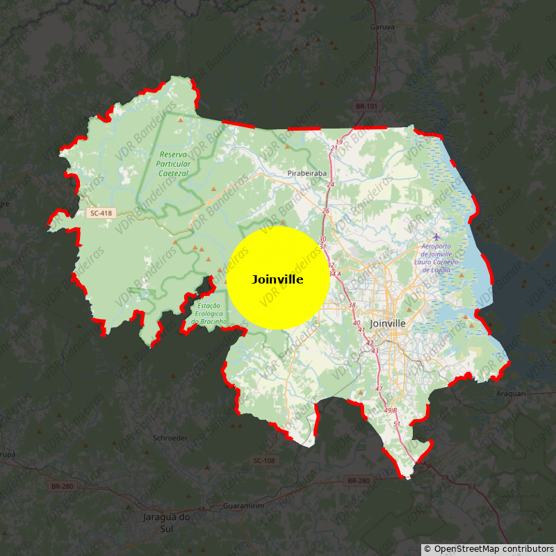 Imagem da Bandeira Joinville