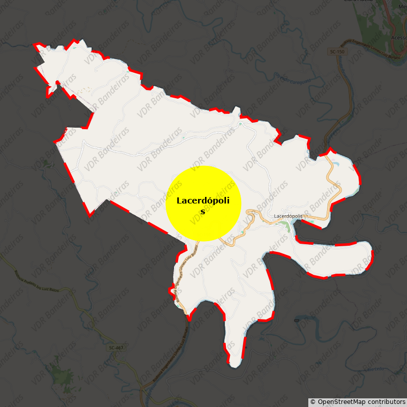 Imagem da Bandeira Lacerdópolis