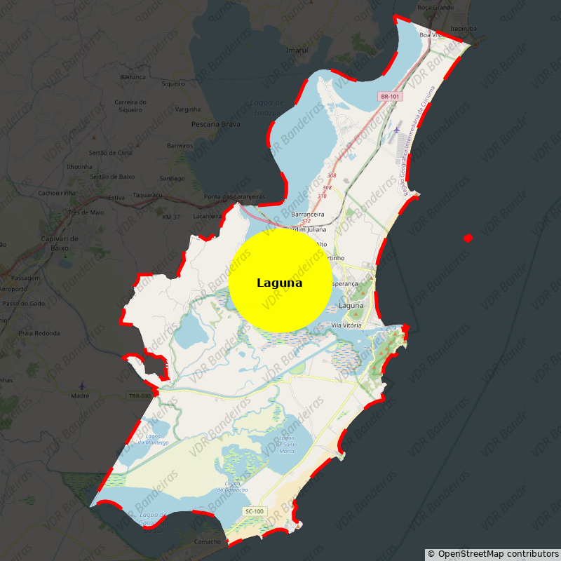 Imagem da Bandeira Laguna