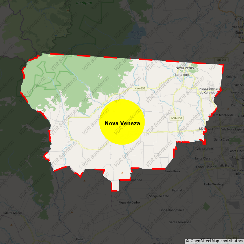 Imagem da Bandeira Nova Veneza