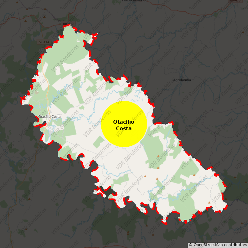 Imagem da Bandeira Otacílio Costa