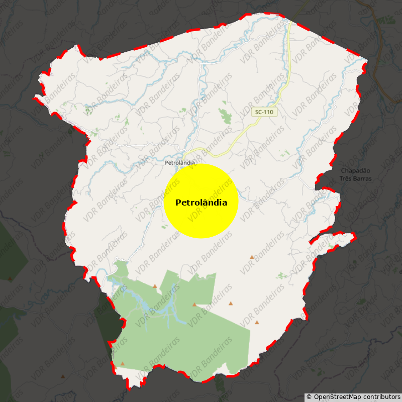 Imagem da Bandeira Petrolândia