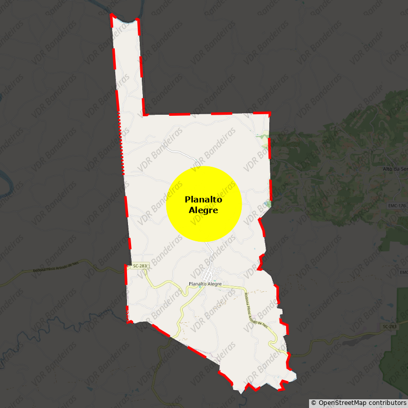 Imagem da Bandeira Planalto Alegre