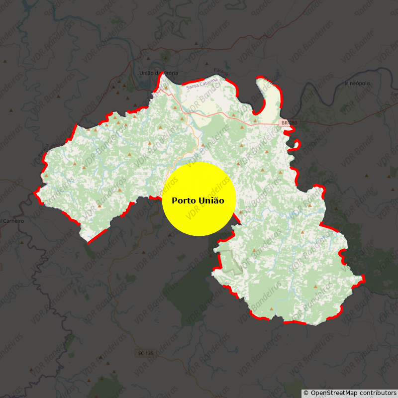 Imagem da Bandeira Porto União