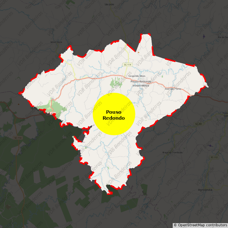 Imagem da Bandeira Pouso Redondo