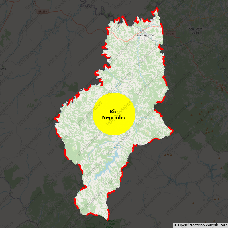 Imagem da Bandeira Rio Negrinho