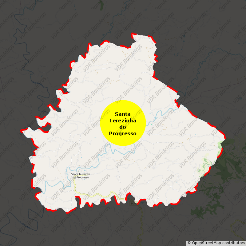 Imagem da Bandeira Santa Terezinha do Progresso